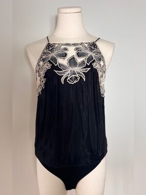 Free People Side of Sass bodysuit
